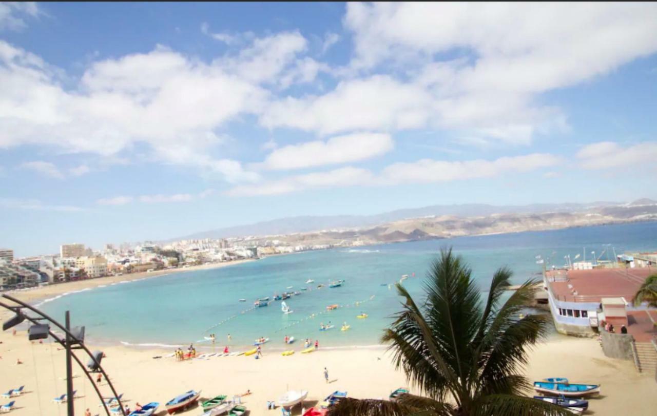 Апартаменты En Primera Linea Playa De Canteras Vista Al Mar Lightbooking Лас-Пальмас-де-Гран-Канария Экстерьер фото